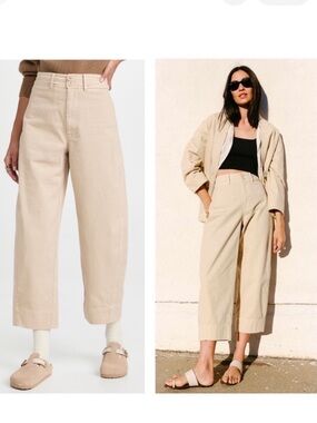 Apiece Apart Mari Barrel Leg Jeans